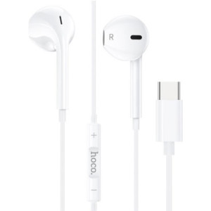 HOCO M80 Original series earphones for Type-C display White