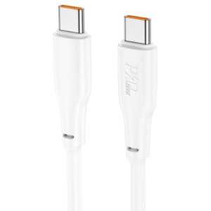 HOCO X93 Force 100W fast charging data cable Type-C(L=1M) White
