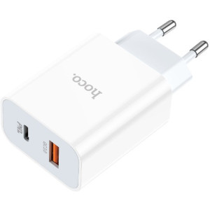 HOCO C97A PD20W+QC3.0 charger(EU) White