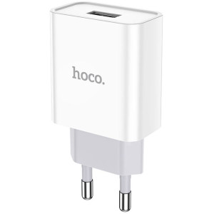 HOCO C81A Asombroso single port charger set Micro White