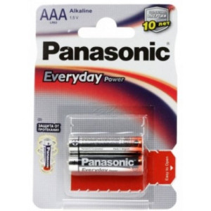 Panasonic "EVERYDAY Power" AAA Blister *2, Alkaline, LR03REE/2BR