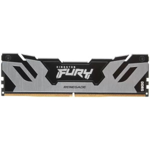 16GB DDR5-6000 Kingston FURY® Renegade Silver DDR5, PC48000, CL32, 1.35V, 1Rx8, Auto-overclocking, Symmetric SILVER Large heat spreader, Intel XMP 3.0 Ready (Extreme Memory Profiles)