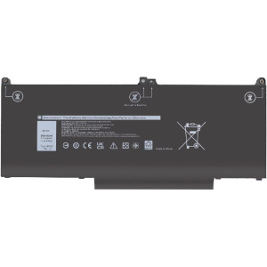 Battery Dell Latitude 5300 5310 7300 7400 E5300 E7300 E7400 MXV9V 5VC2M 05VC2M 829MX 0829MX N2K62 7.6V 7500mAh Black Original