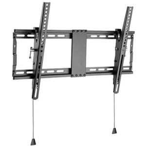 Wall Mount Gembird WM-80T-01 Black 37"-80", 70kg, VESA:up 600x400, Wall dist:49mm, +3° ~ -12°