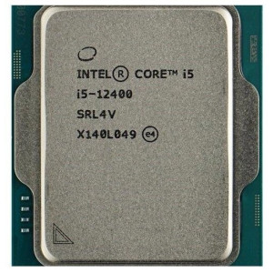 Intel® Core™ i5-12400, S1700, 2.5-4.4GHz, 6C(6P+0Е) / 12T, 18MB L3 + 7.5MB L2 Cache, Intel® UHD Graphics 730, 10nm 65W, tray