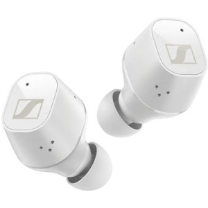 True Wireless Sennheiser CX Plus, White, Active Noise Cancellation, IPX4, Up to 24 hours play