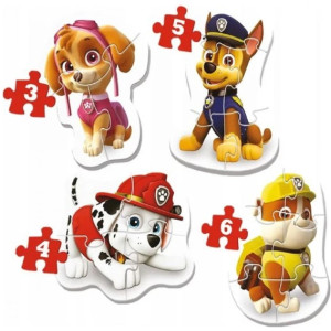 Пазл Trefl 4in1 Paw Patrol (36087)