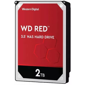 3.5" HDD 2.0TB-SATA - 64MB Western Digital Red Plus (WD20EFPX), NAS, CMR