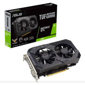 ASUS TUF-GTX1650-4GD6-P-V2-GAMING, GeForce GTX1650 4GB GDDR6, 128-bit, GPU/Mem clock 1620/12002MHz, PCI-Express 3.0, DVI/HDMI/Display Port (placa video/видеокарта)