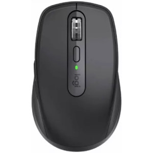 Logitech Wireless Mouse MX Anywhere 3S, 6 buttons, Bluetooth + 2.4GHz, Optical, 200-8000 dpi, Rechargeable Li-Po (500 mAh) battery, up to 70 days on a single full charge, GRAPHITE, 910-006929